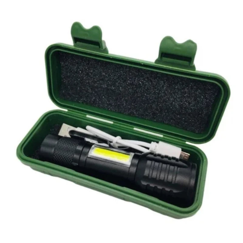 Mini Lanterna de Campo Tática Led Multifuncional