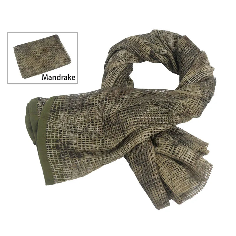 Rede de Malha Camuflada Woodland | Camuflagem individual