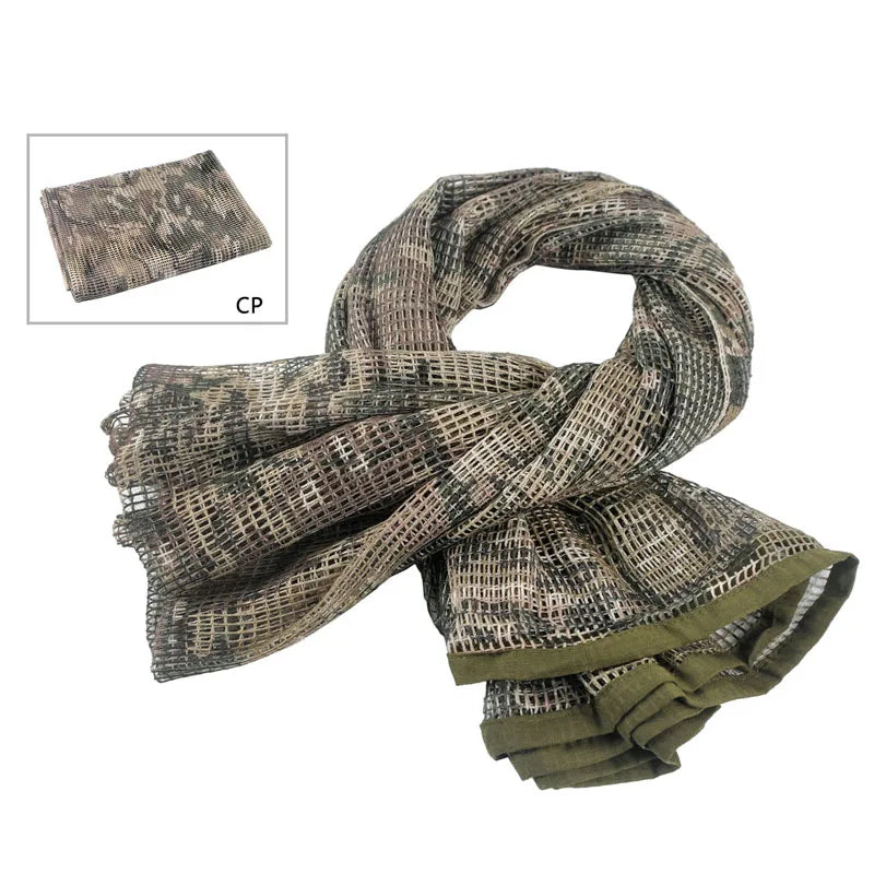 Rede de Malha Camuflada Woodland | Camuflagem individual