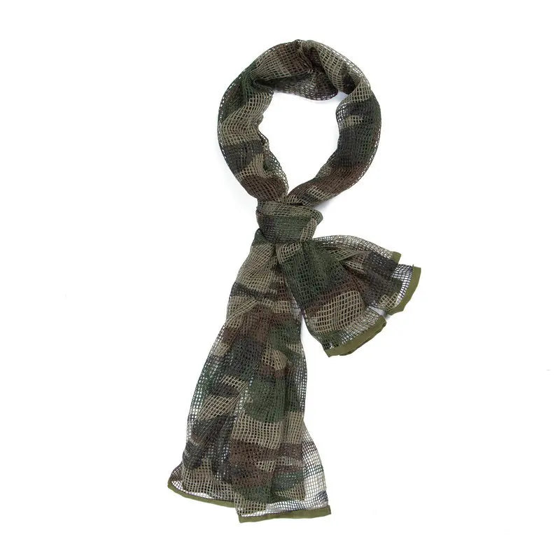 Rede de Malha Camuflada Woodland | Camuflagem individual