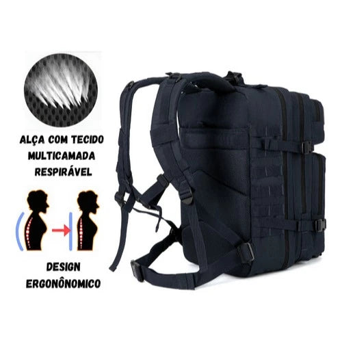 Mochila Tática Horse 50 Litros + Brinde
