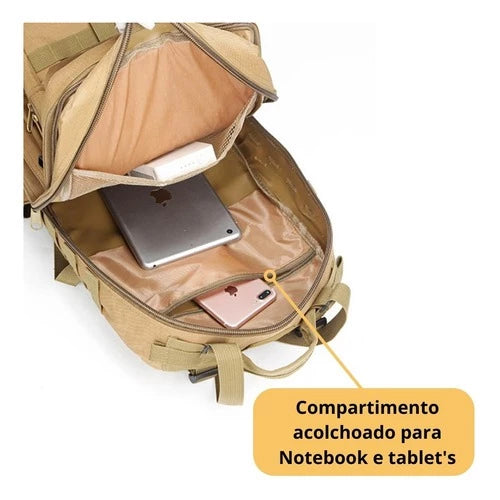 Mochila Tática Cargo 50 Litros
