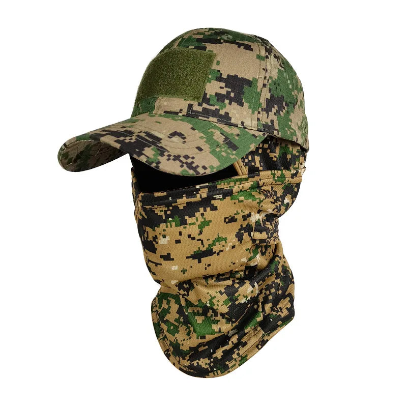 O Boné Tático Camuflado da Arranca Toco; é o equipamento essencial para quem leva a proteção e o desempenho a sério. Projetado para uso em ambientes operacionais e atividades outdoor, ele oferece proteção completa contra sol, vento, poeira e elementos externos, mantendo você preparado em qualquer cenário.

Seu design camuflado proporciona vantagem tática e discrição.