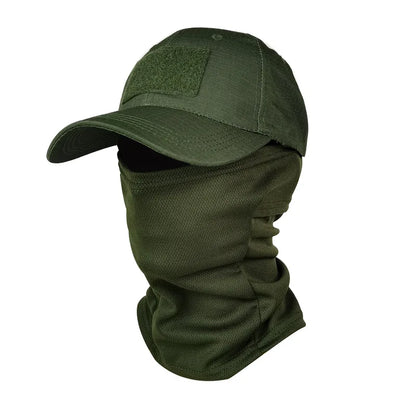 O Boné Tático Camuflado da Arranca Toco; é o equipamento essencial para quem leva a proteção e o desempenho a sério. Projetado para uso em ambientes operacionais e atividades outdoor, ele oferece proteção completa contra sol, vento, poeira e elementos externos, mantendo você preparado em qualquer cenário.

Seu design camuflado proporciona vantagem tática e discrição.