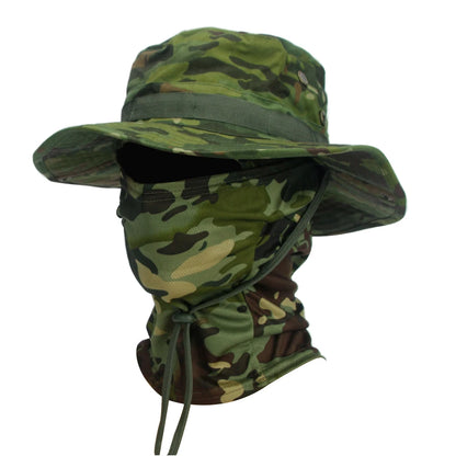 chapéu dom camuflagem de floresta