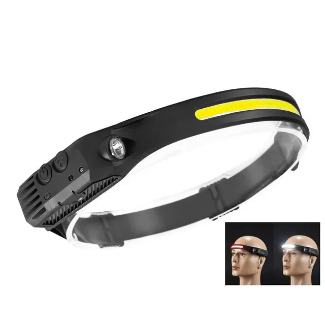 Lanterna de Cabeça LUMEN® | Lanterna potente com sensor