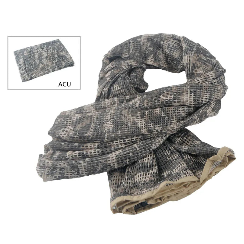 Rede de Malha Camuflada Woodland | Camuflagem individual